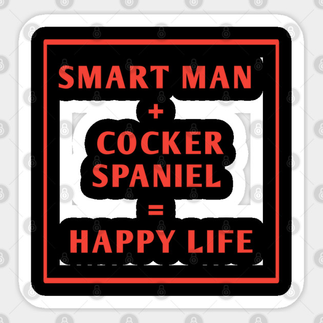 Cocker Spaniel Sticker by BlackMeme94