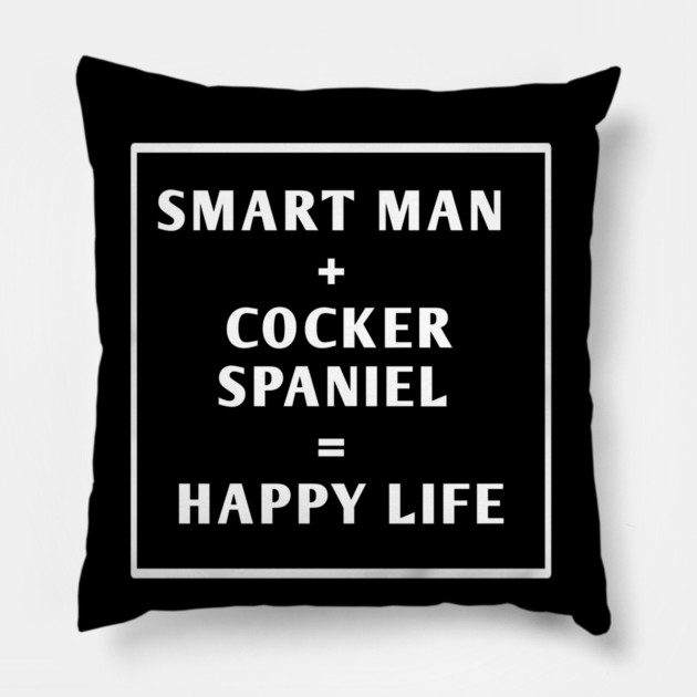Cocker Spaniel Pillow by BlackMeme94