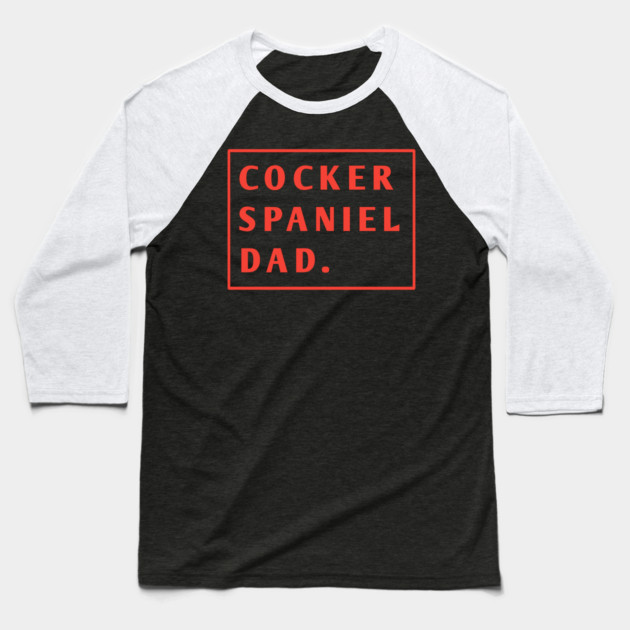 Cocker Spaniel Baseball T-Shirt by BlackMeme94