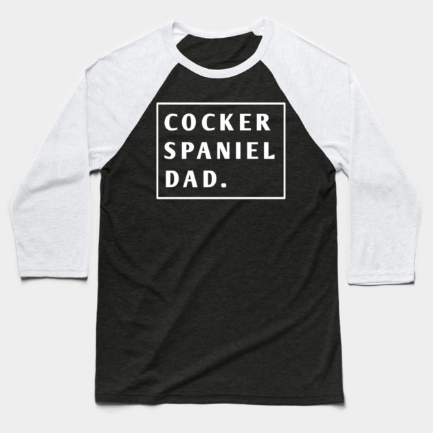 Cocker Spaniel Baseball T-Shirt by BlackMeme94