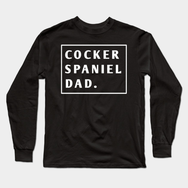 Cocker Spaniel Long Sleeve T-Shirt by BlackMeme94