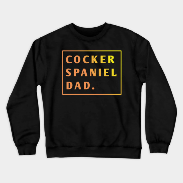Cocker Spaniel Crewneck Sweatshirt by BlackMeme94