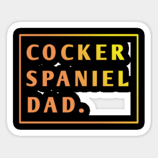 Cocker Spaniel Sticker