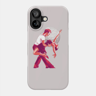 Strictly Salsa Couple Dancing With Glitter Ball Phone Case