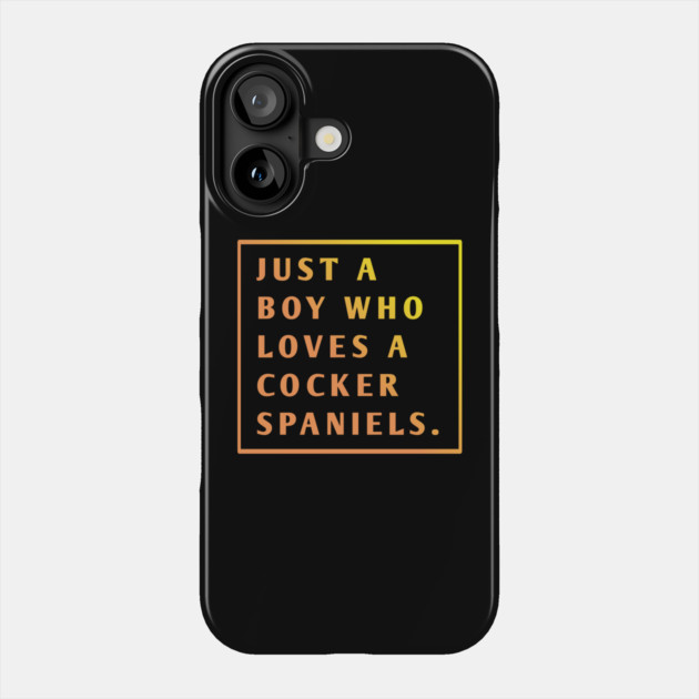 Cocker Spaniel Phone Case by BlackMeme94