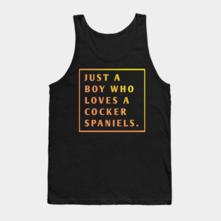 Cocker Spaniel Tank Top