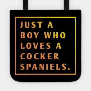 Cocker Spaniel Tote