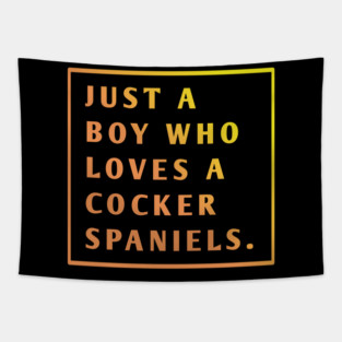 Cocker Spaniel Tapestry