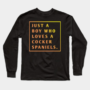 Cocker Spaniel Long Sleeve T-Shirt