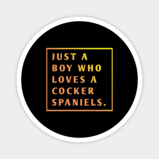 Cocker Spaniel Magnet