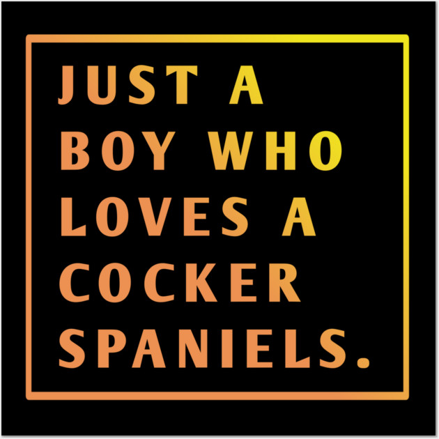Cocker Spaniel Wall Art by BlackMeme94