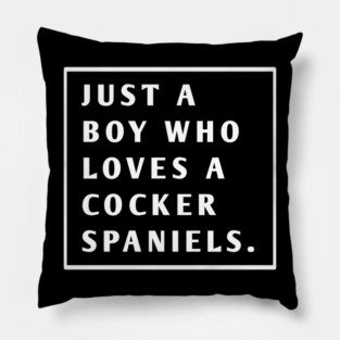 Cocker Spaniel Pillow