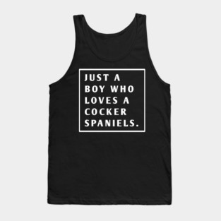 Cocker Spaniel Tank Top