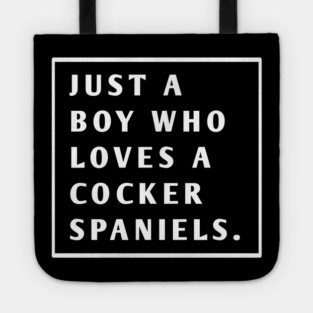 Cocker Spaniel Tote