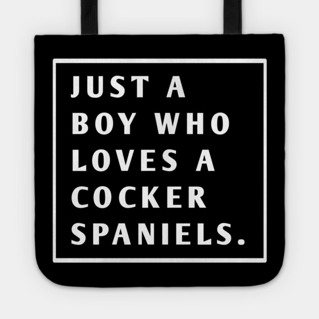 Cocker Spaniel Tote by BlackMeme94
