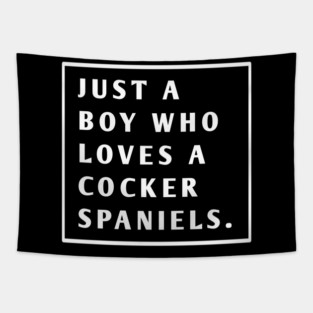 Cocker Spaniel Tapestry