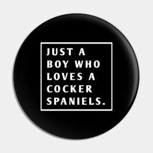Cocker Spaniel Pin