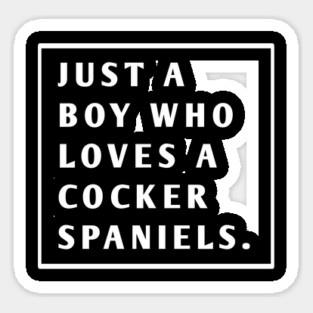 Cocker Spaniel Sticker