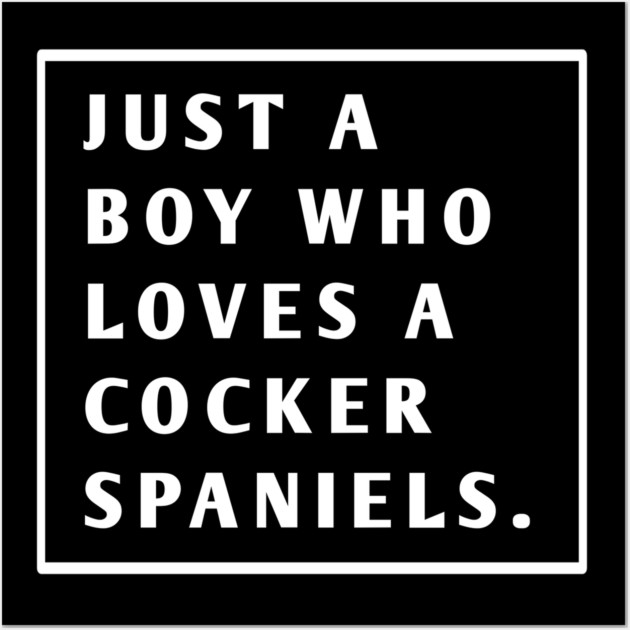 Cocker Spaniel Wall Art by BlackMeme94