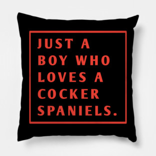 Cocker Spaniel Pillow