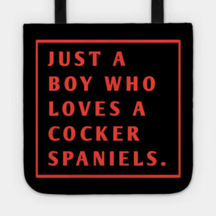 Cocker Spaniel Tote