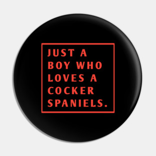 Cocker Spaniel Pin