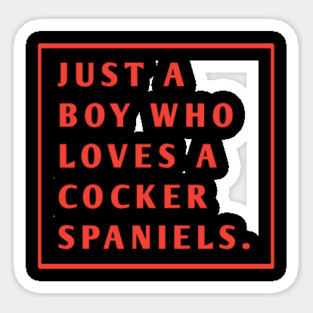 Cocker Spaniel Sticker