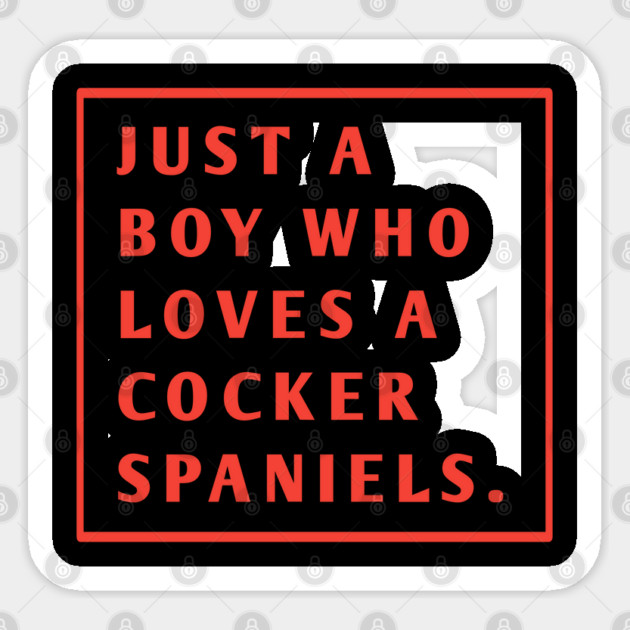 Cocker Spaniel Sticker by BlackMeme94