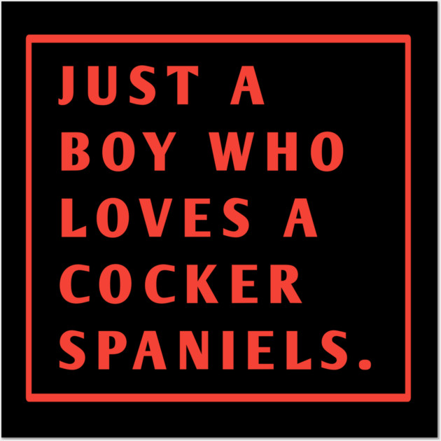 Cocker Spaniel Wall Art by BlackMeme94
