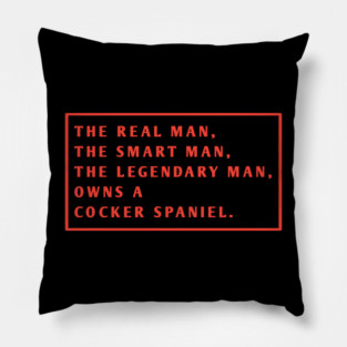 Cocker Spaniel Pillow