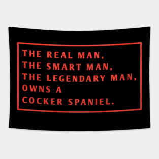 Cocker Spaniel Tapestry