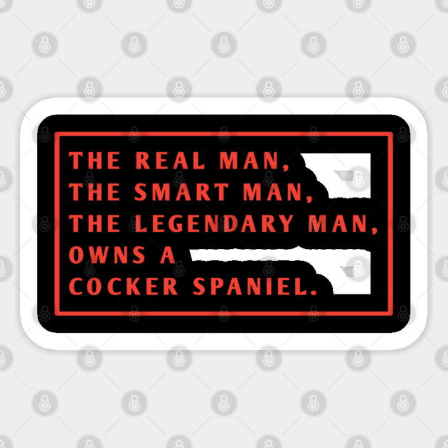 Cocker Spaniel Sticker by BlackMeme94