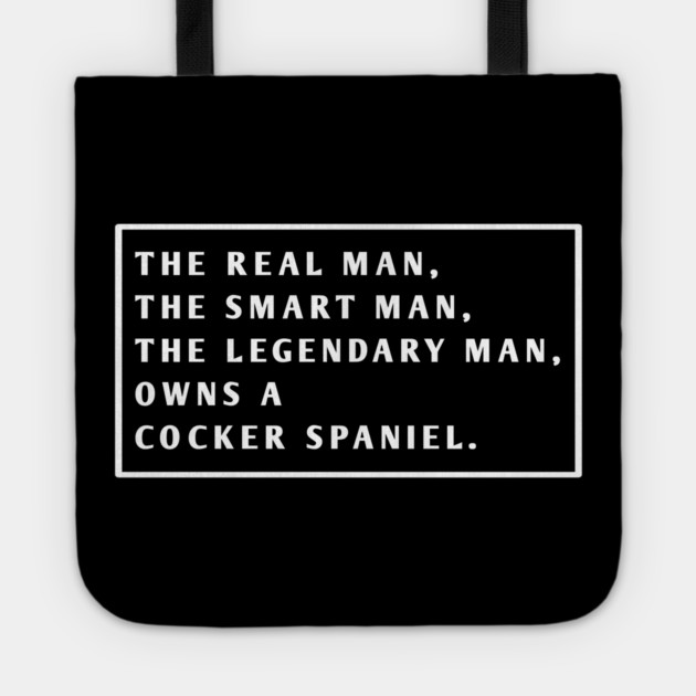 Cocker Spaniel Tote by BlackMeme94