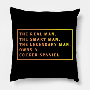 Cocker Spaniel Pillow
