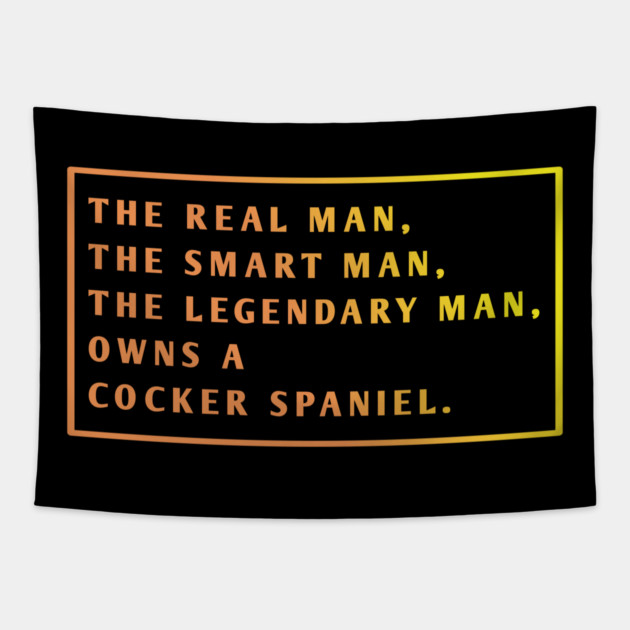 Cocker Spaniel Tapestry by BlackMeme94