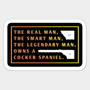 Cocker Spaniel Sticker