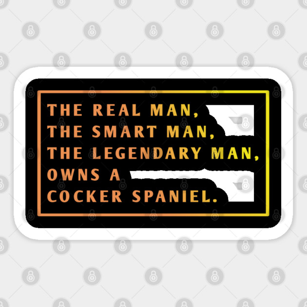 Cocker Spaniel Sticker by BlackMeme94