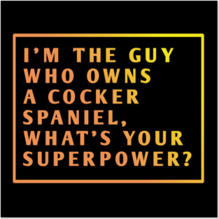 Cocker Spaniel Posters and Art