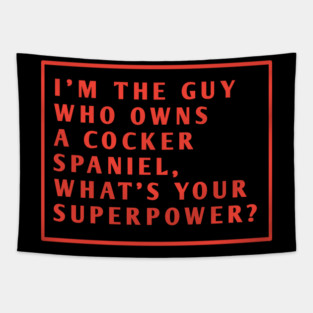 Cocker Spaniel Tapestry