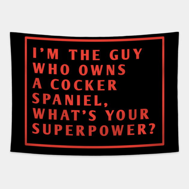 Cocker Spaniel Tapestry by BlackMeme94