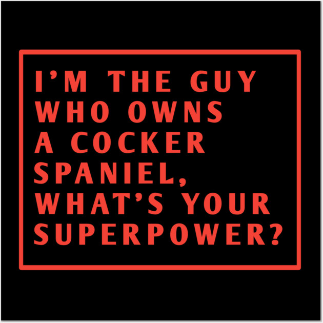 Cocker Spaniel Wall Art by BlackMeme94