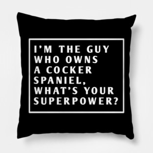 Cocker Spaniel Pillow