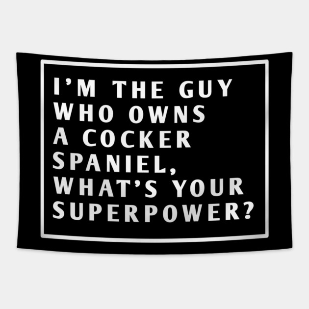 Cocker Spaniel Tapestry by BlackMeme94