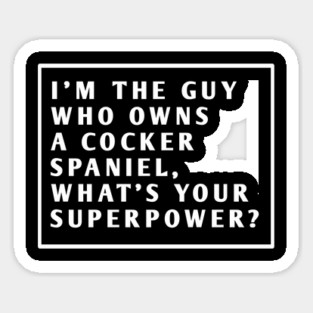Cocker Spaniel Sticker