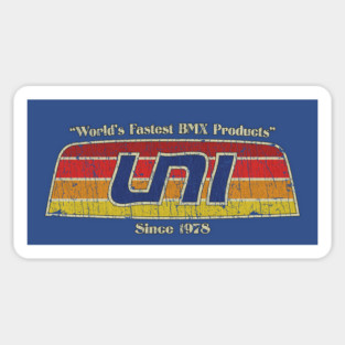 UNI BMX 1978 Sticker