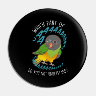 Senegal Parrot Aaaa Pin