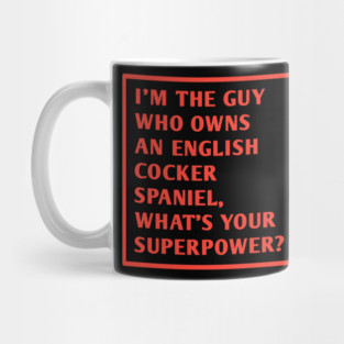 English cocker spaniel Mug
