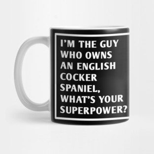 English cocker spaniel Mug