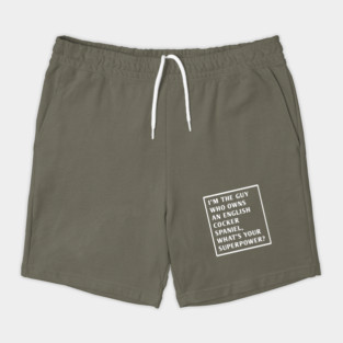 English cocker spaniel Shorts