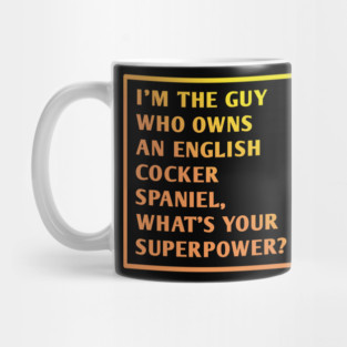 English cocker spaniel Mug